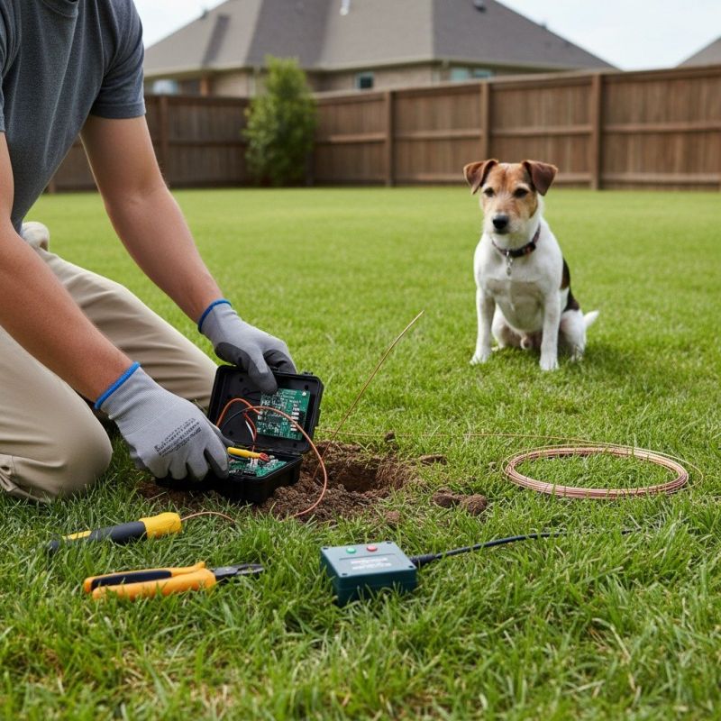 Electric Dog Fence Installation