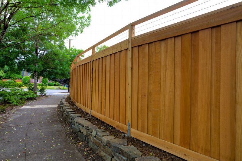 Wood Privacy Fence