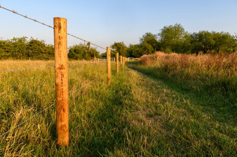 Sheep Fence Installation